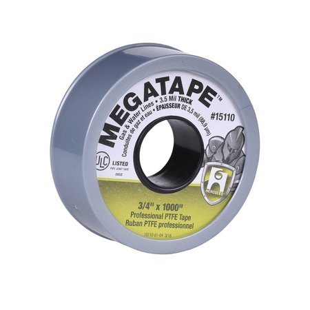 OATEY 0.75 x 1000 in. Hercules Mega Tape Thread Sealant, Grey 15110